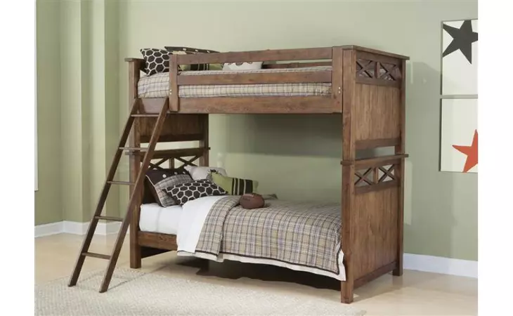 382-BR08  FULL BUNKBED EXTENSION WITH RAILS