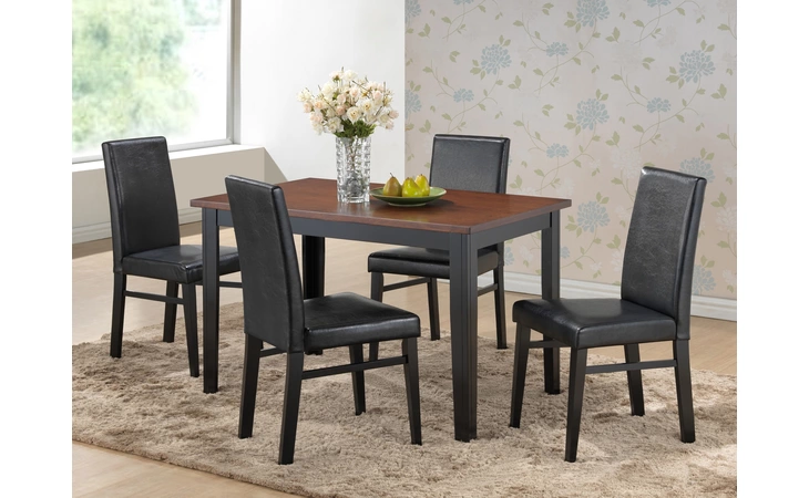 CDC268-DP4  ONLY 1 REQUIRED ON BILL=SIDE CHAIR 4PACK FINISH=PU CHERRY BLK