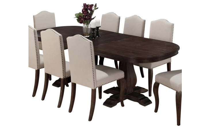 634-102B  GRAND TERRACE OVAL DINING TABLE- DOUBLE PEDESTAL BASE ONLY GRAND TERRACE