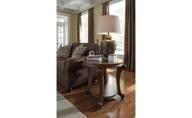 T799-6 SYDMORE ROUND END TABLE