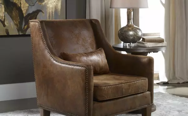 clay armchair by uttermost