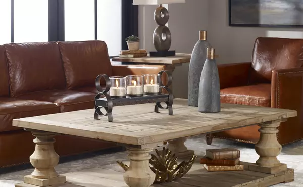 stratford coffee table, natural by uttermost