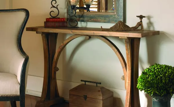 genessis console table by uttermost