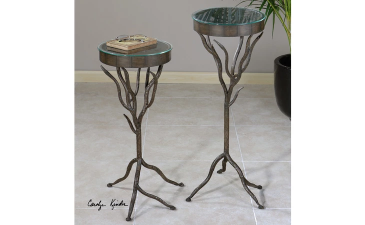 24316  ESHER, PLANT STANDS, SET 2