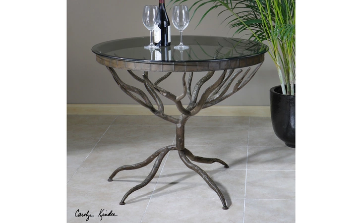 24317  ESHER, ACCENT TABLE