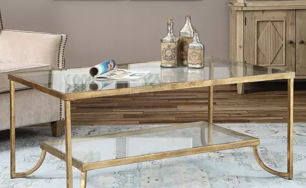 katina coffee table by uttermost