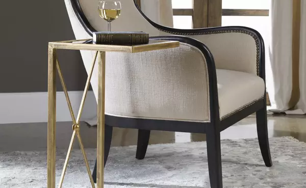 zafina accent table by uttermost