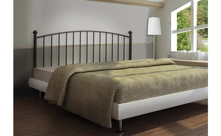 I2619Q  BED - QUEEN OR FULL SIZE - COFFEE HEADBOARD OR FOOTBOARD