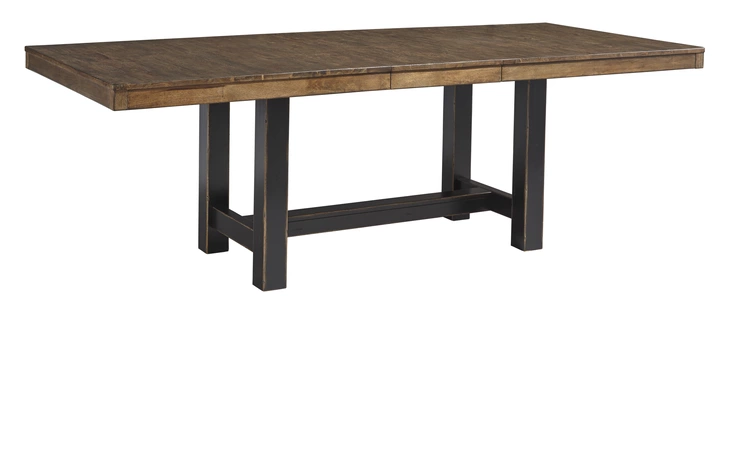 D563-35  RECT DINING ROOM EXT TABLE