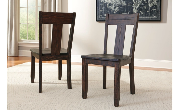 D658-01 TRUDELL DINING ROOM SIDE CHAIR (2 CN)