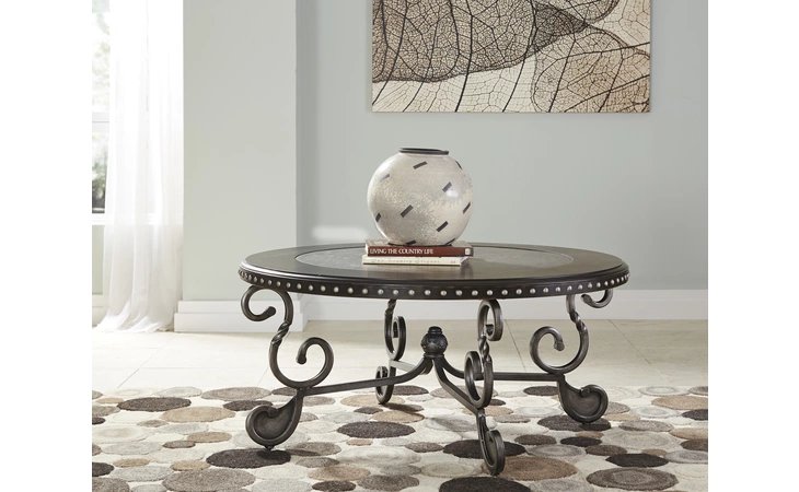 T582-8  ROUND COFFEE TABLE JONIDELL