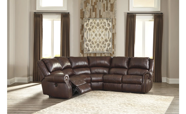 U7210019 Leather ARMLESS RECLINER COLLINSVILLE