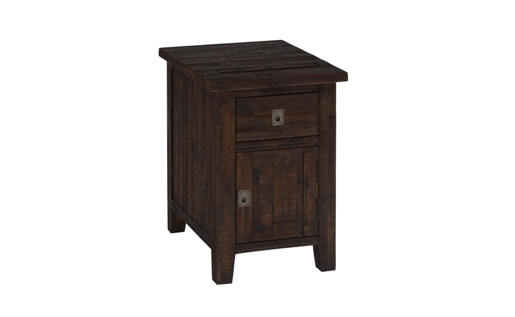 704-6 KONA GROVE COLLECTION CABINET CHAIRSIDE TABLE W/DRAWER, DOOR - ASSEMBLED KONA GROVE COLLECTION