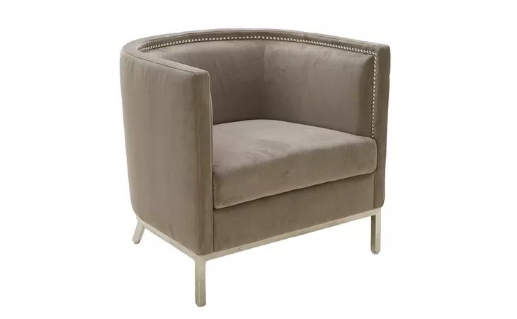 100939 WALES WALES LOUNGE CHAIR - PORTSMOUTH GREY