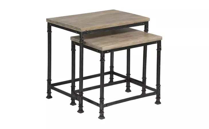 75303  BOWERY SET OF 2 NESTING TABLES