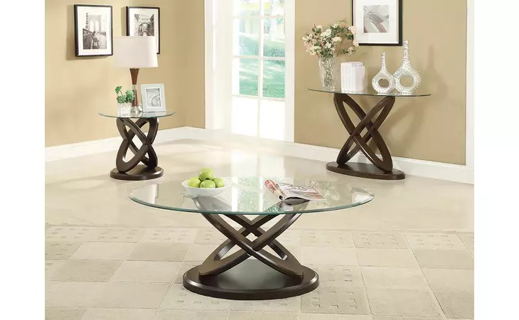 702787  OCCASIONAL CASUAL ESPRESSO END TABLE