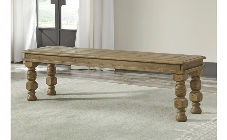 D659-00  LARGE DINING ROOM BENCH