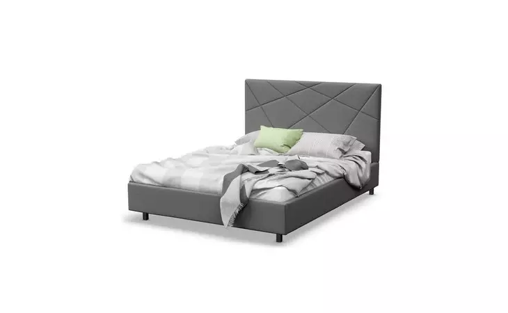 12518-78 Nanaimo UPHOLSTERED BED KING SIZE BED (WITH ADJUSTABLE MATTRESS SUPPORT) NANAIMO