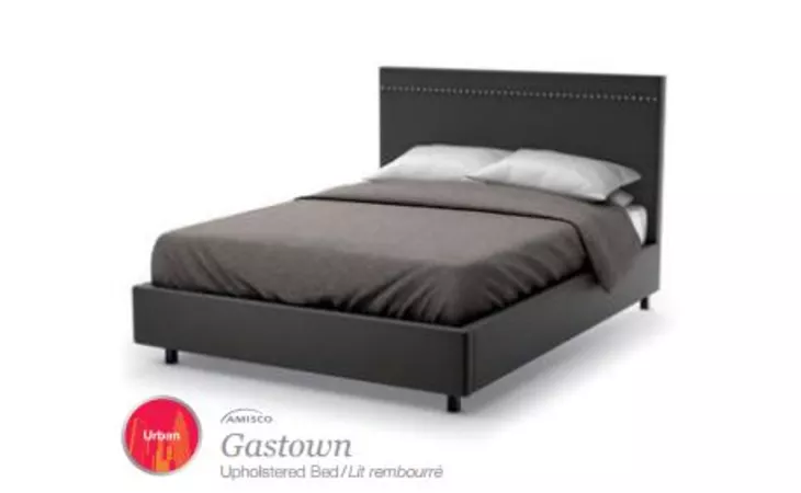 12811-54 Gastown UPHOLSTERED BED WITH STORAGE DRAWER FULL SIZE BED (WITH MATTRESS SUPPORT) GASTOWN
