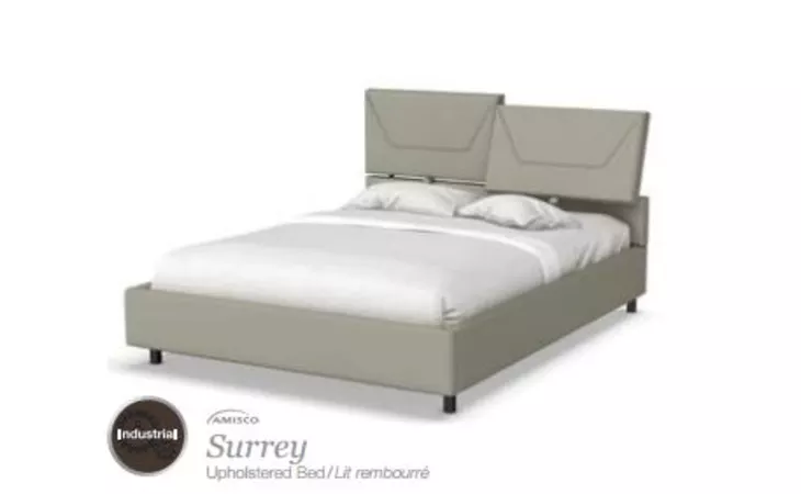 12819-78 Surrey UPHOLSTERED BED WITH STORAGE DRAWER KING SIZE BED (WITH MATTRESS SUPPORT) SURREY
