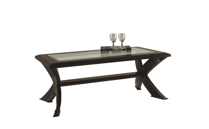 T1253-43  RECT COFFEE TABLE