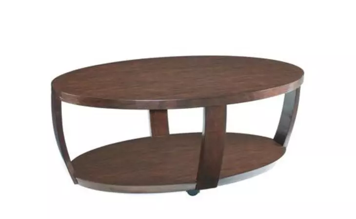 T1579-47  OVAL COFFEE TABLE
