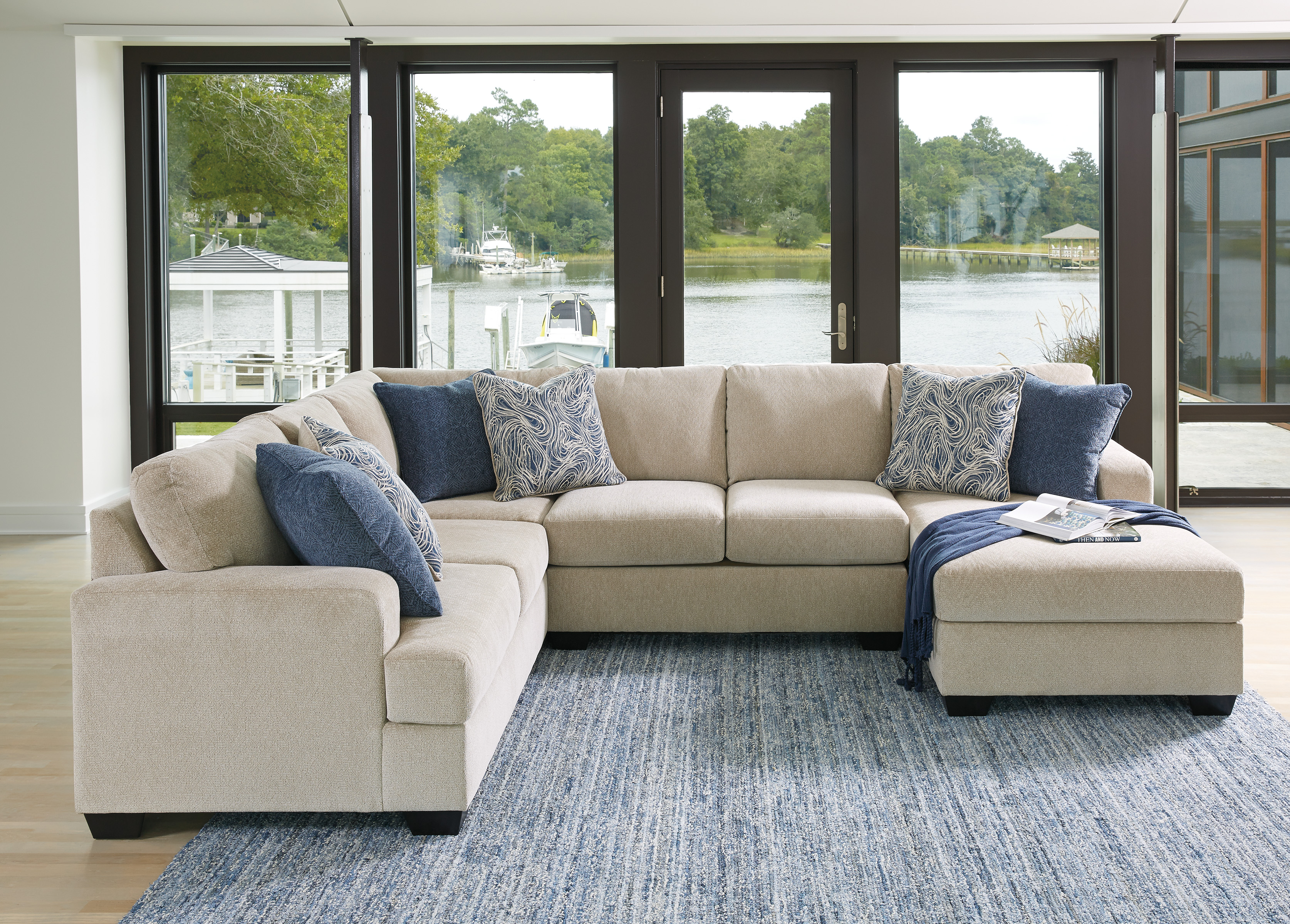 Ashley furniture shop two piece sectional