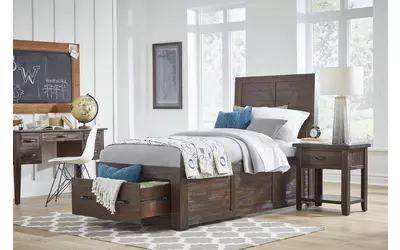 twin rails for storage bed jackson lodge collection jackson lodge 1605-67 jofran