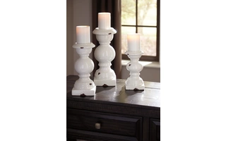 A2000267 Devorah CANDLE HOLDER SET (3/CN)