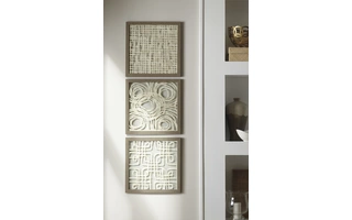 A8010009 Odella WALL DECOR SET (3/CN)