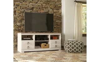 W267-68 Willowton LG TV STAND W/FIREPLACE OPTION