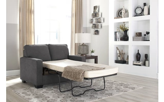 TWIN SOFA SLEEPER/ZEB/CHARCOAL Zeb - Charcoal Zeb3590137 ASHLEY
