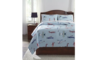 FULL QUILT SET McAllen MultiQ320003F ASHLEY