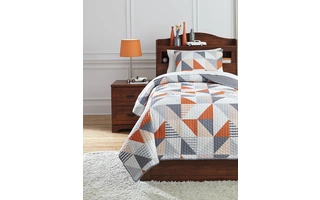 Q408001T Layne TWIN COVERLET SET