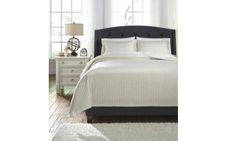 QUEEN COVERLET SET Raleda BuffQ493003Q ASHLEY