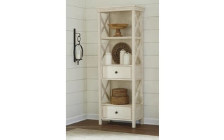 DISPLAY CABINET Bolanburg Antique WhiteD647-76 ASHLEY