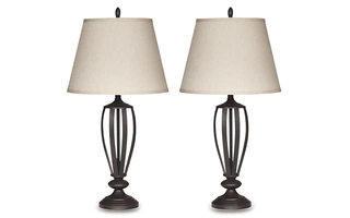 L201944 Mildred METAL TABLE LAMP (2/CN)