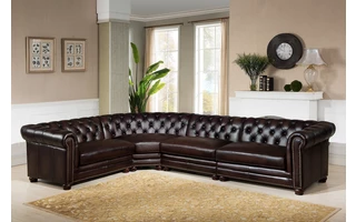 LHF LOVESEAT Leather 9768LHFL5851LS DECORA