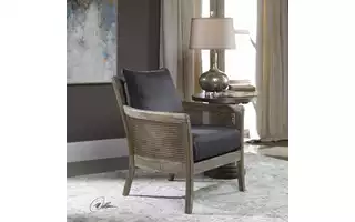 ENCORE ARMCHAIR, GRAY 23366 23366 UTTERMOST