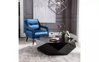 VOLKER COFFEE TABLE, BLACK 25832 25832 UTTERMOST