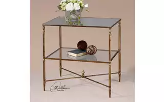 HENZLER LAMP TABLE, GOLD 26120 26120 UTTERMOST