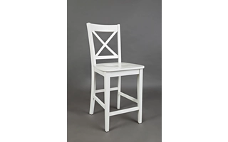 X BACK COUNTER STOOL CHAIR (2/CTN) SIMPLICITY COLLECTION SIMPLICITY COLLECTION 652-BS806KD JOFRAN