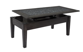 LIFT TOP COFFEE TABLE GREY MOSAIC COLLECTION GREY MOSAIC COLLECTION 1798-5 JOFRAN