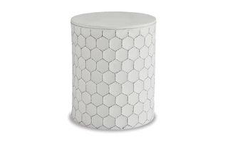 STOOL Polly WhiteA3000013 ASHLEY