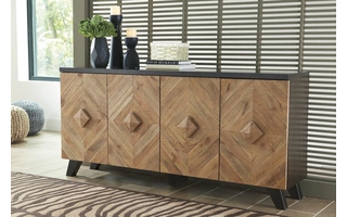 ACCENT CABINET Robin Ridge Two-tone BrownA4000031 ASHLEY