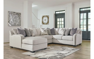 ARMLESS LOVESEAT Dellara Chalk3210134 ASHLEY