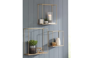 A8010107 Efharis WALL SHELF SET (3/CN)