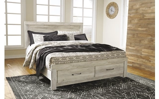 KING STORAGE FOOTBOARD Bellaby WhitewashB331-56S ASHLEY