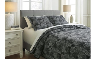 Q365033Q Jabesh QUEEN QUILT SET