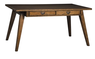 RECTANGULAR DINING ROOM TABLE Centiar Two-tone BrownD372-25 ASHLEY